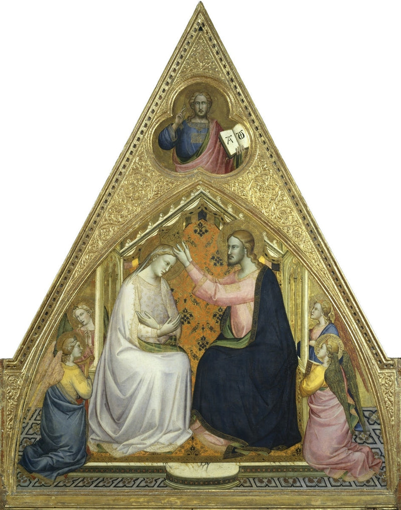 Neitsyt Marian kruunajainen - Lorenzo Monaco