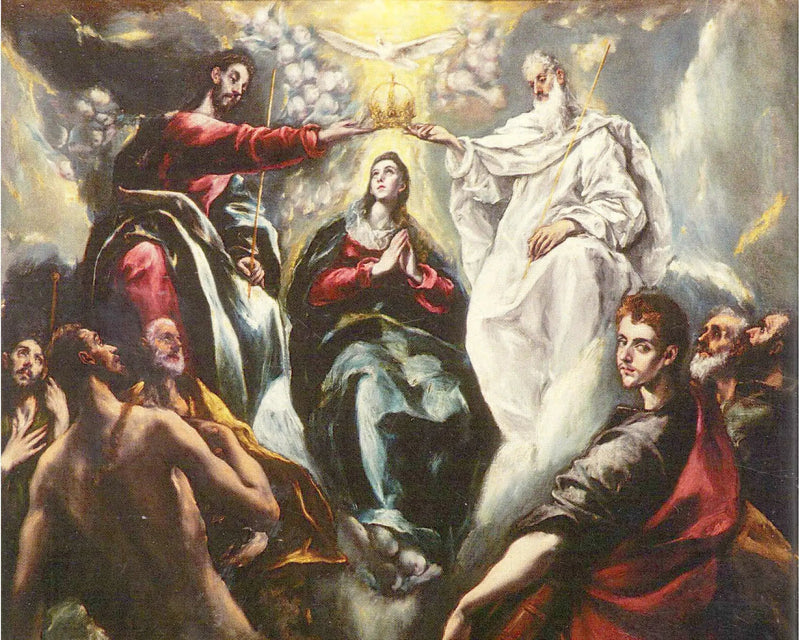 Neitsyt Marian kruunajaiset - El Greco