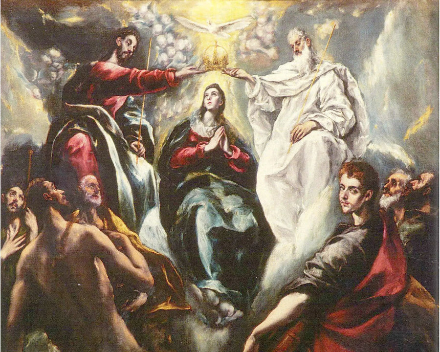 Neitsyt Marian kruunajaiset - El Greco