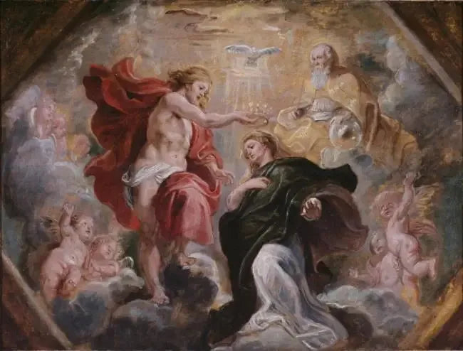 Neitsyt Marian kruunajaiset - Peter Paul Rubens