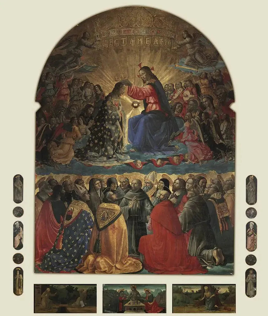 Narni-huippukoristus - Domenico Ghirlandaio