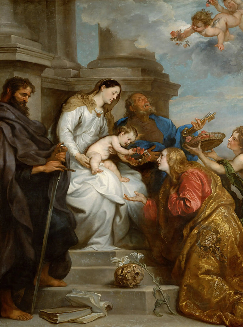 Pyhän Rosalian kruunu - Antoine van Dyck