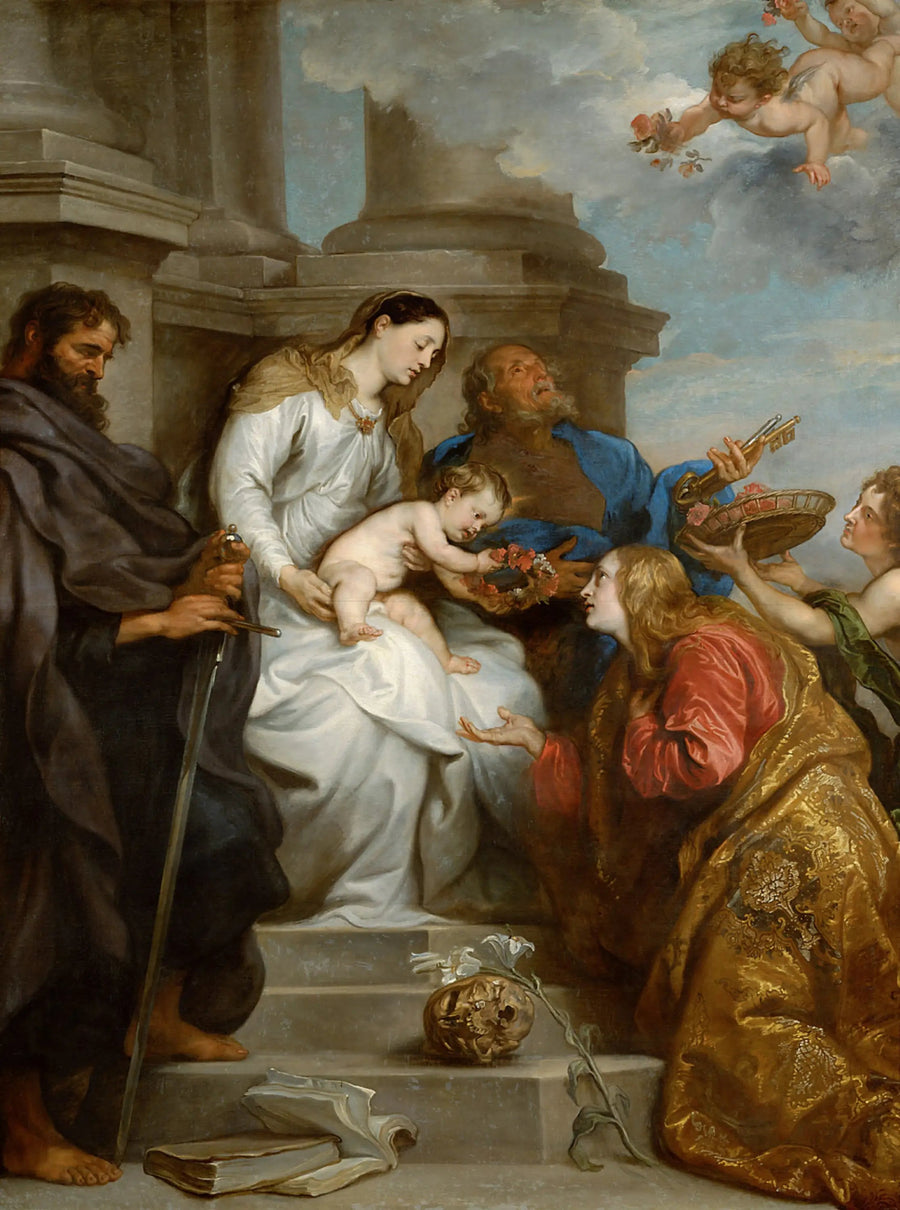 Pyhän Rosalian kruunu - Antoine van Dyck