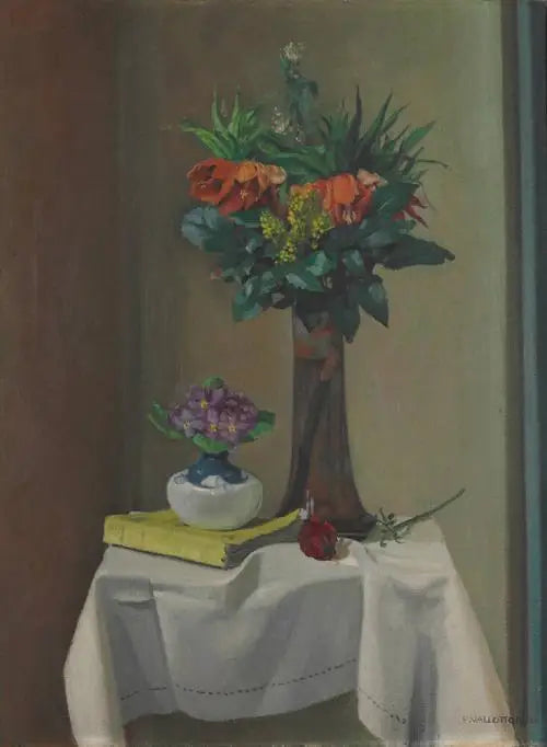 Couronnes impériales (La nappe blanche) - Félix Vallotton - Alpha Reproduction