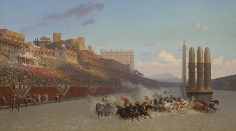 Vaunukilpailu - Jean-Léon Gérôme