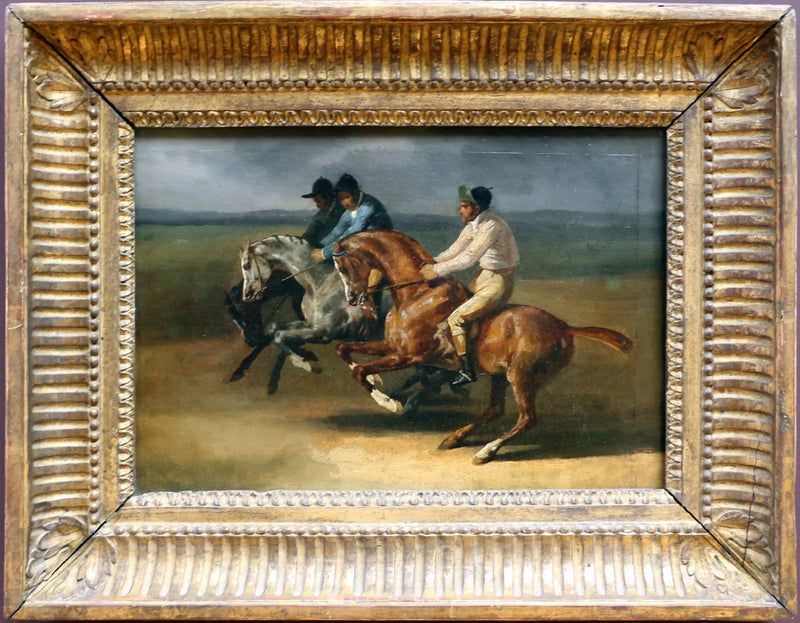 Ratsastuskilpailu - Théodore Géricault