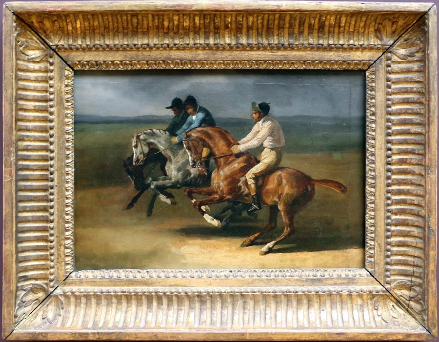 Ratsastuskilpailu - Théodore Géricault