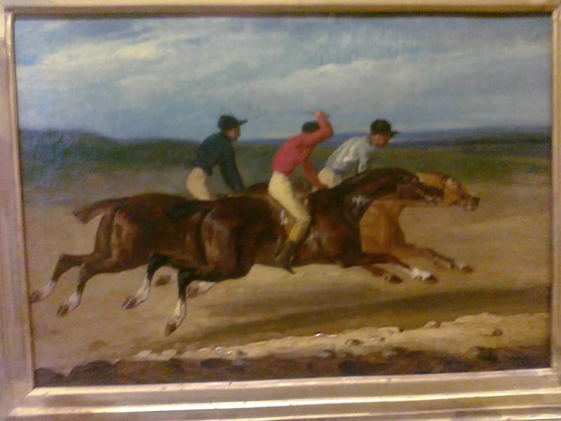 Ratsastuskilpailu - Théodore Géricault