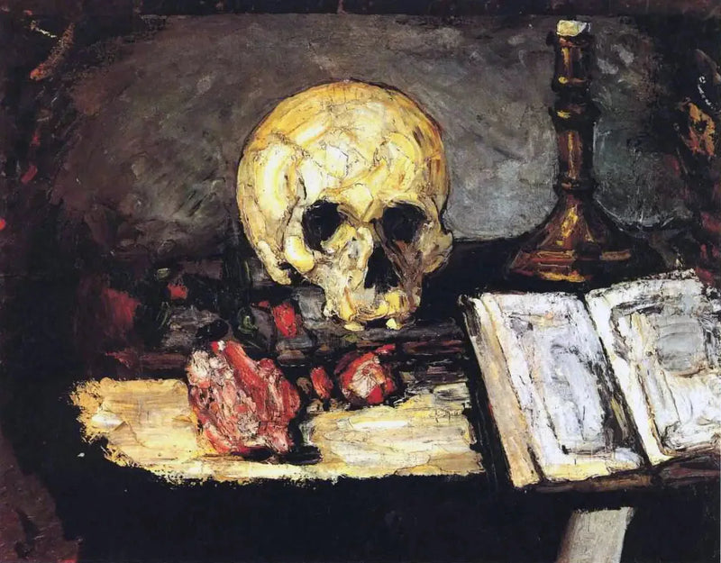 Kallo ja kynttilänjalka - Paul Cézanne