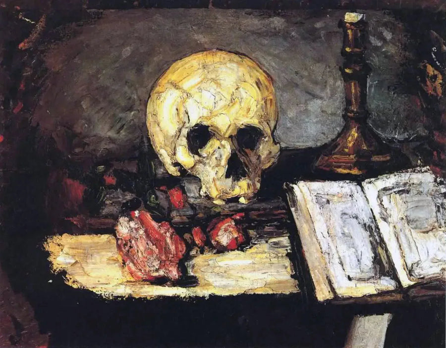 Kallo ja kynttilänjalka - Paul Cézanne