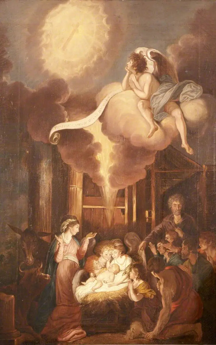Joulukrippea - Joshua Reynolds