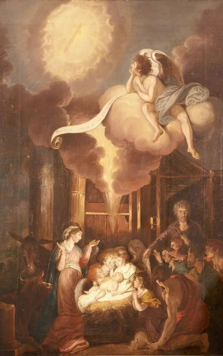 Joulukrippea - Joshua Reynolds