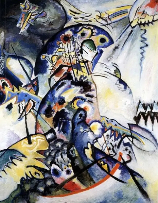 Sininen harja - Vassily Kandinsky