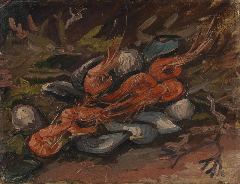 Katkaravut ja simpukat - Vincent van Gogh