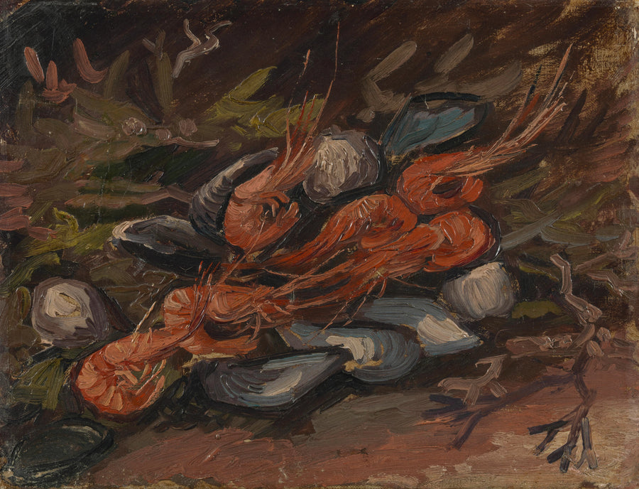 Katkaravut ja simpukat - Vincent van Gogh