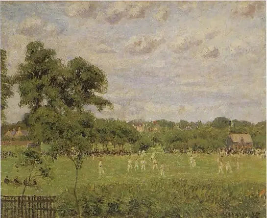Cricket Bedford Parkissa, Lontoossa - Camille Pissarro