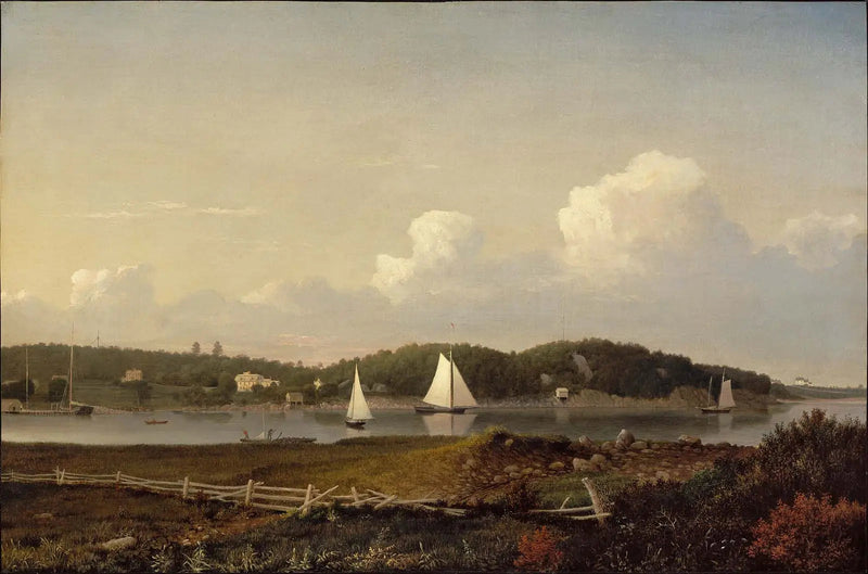 Makean veden lahti Dolliver's Neckistä, Gloucester - Fitz Henry Lane