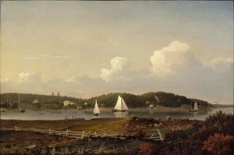 Makean veden lahti Dolliver's Neckistä, Gloucester - Fitz Henry Lane