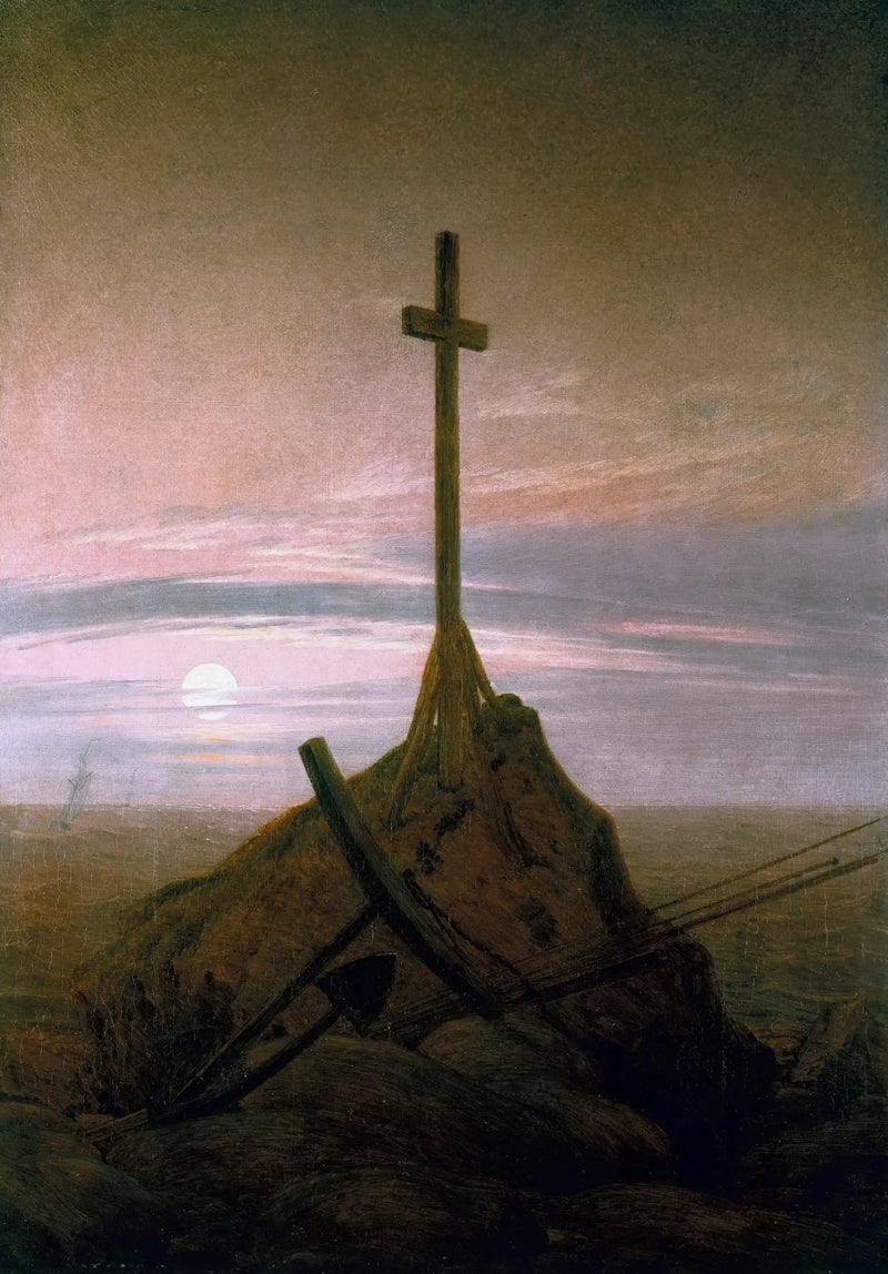 Risti Itämeren yllä - Caspar David Friedrich