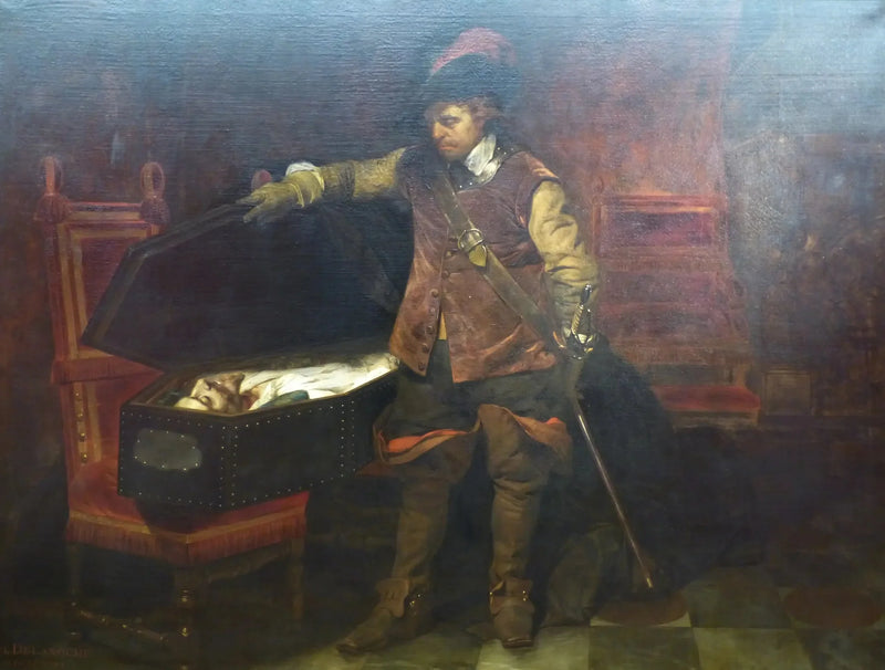 Cromwell ja Kaarle I - Paul Delaroche