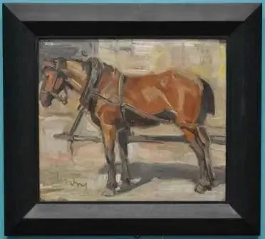 Hevosen luonnos I - Franz Marc