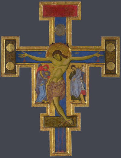 Crucifix du Maestro de San Francesco - Master of Saint Francis - Alpha Reproduction