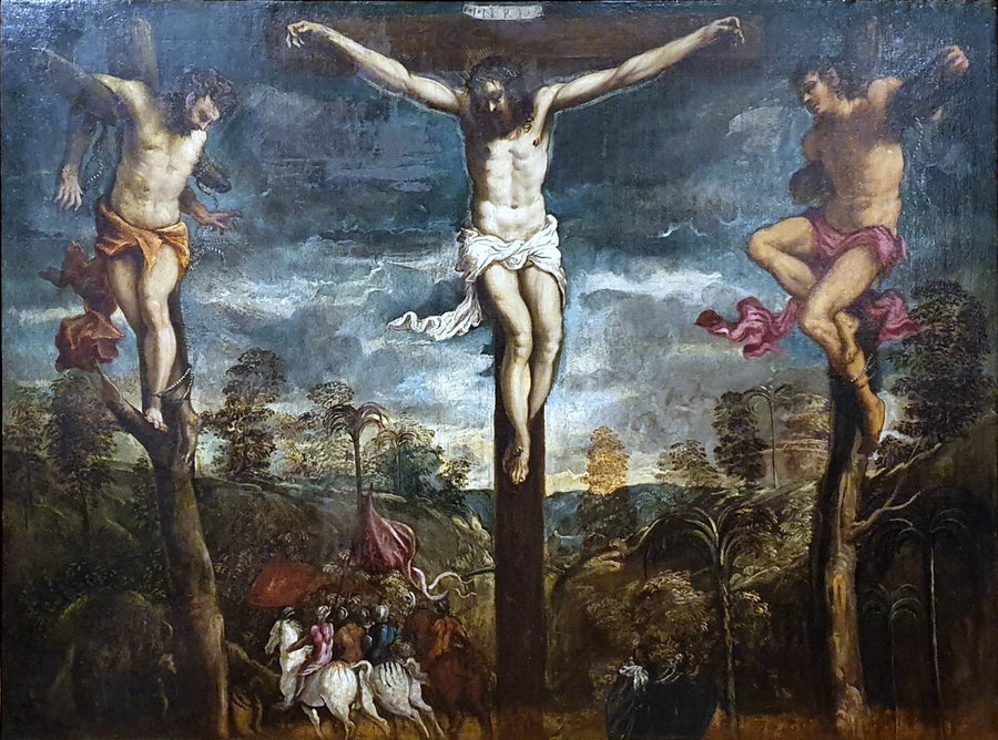 Ristiinnaulitseminen - Jacopo Tintoretto