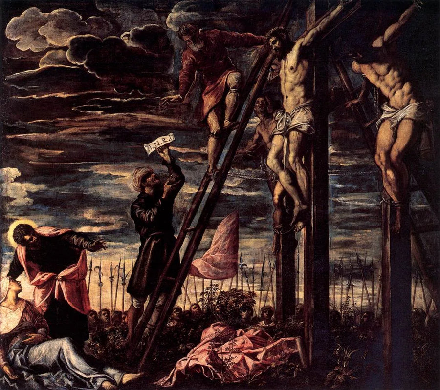 Ristiinnaulitseminen - Jacopo Tintoretto