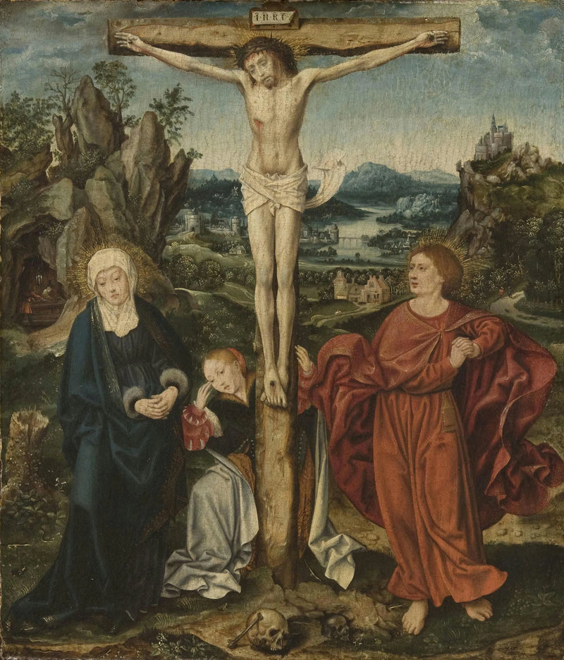 Ristiinnaulitseminen - Joos van Cleve