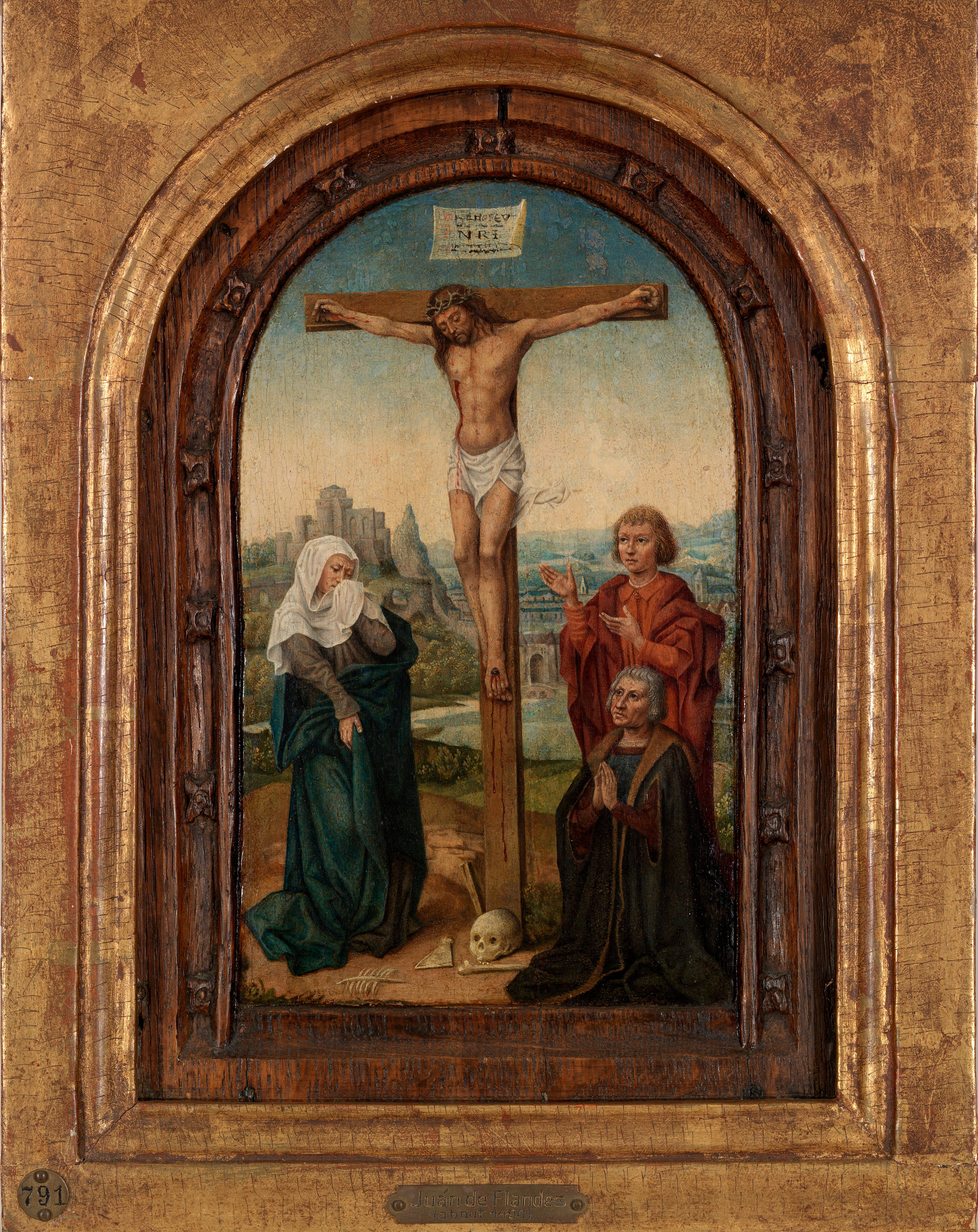 Crucifixion - Juan de Flandes - Alpha Reproduction