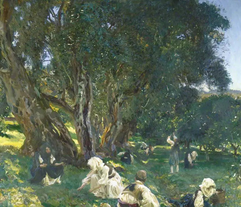 Albanialaiset oliivinkerääjät - John Singer Sargent