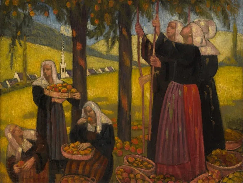 Gaulilaiset omenankerääjät - Émile Bernard