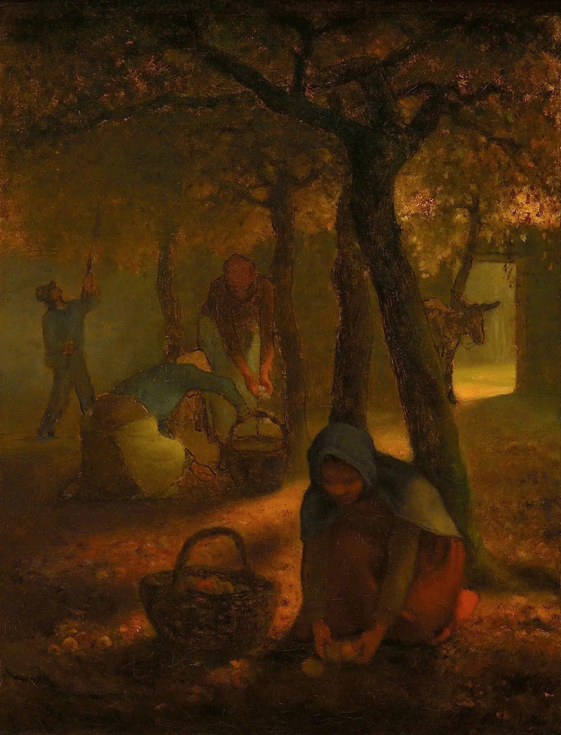 Omenanpoimijat - Jean-François Millet