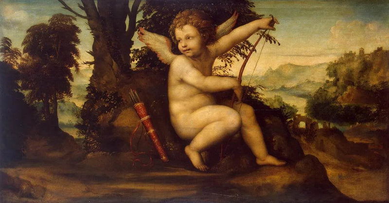 Cupidonin maisemassa - Il Sodoma (Giovanni Antonio Bazzi)