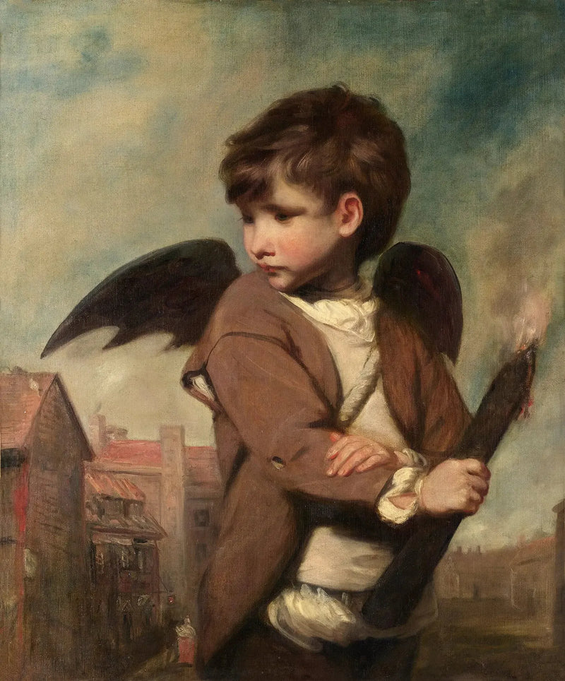 Cupidon linkkipoikana - Joshua Reynolds