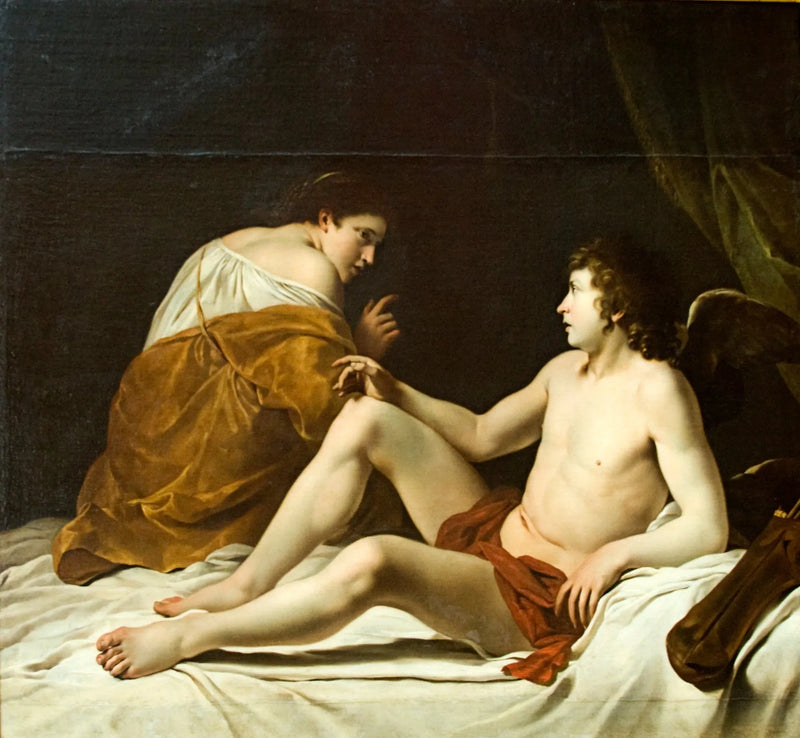 Cupid ja Psyche - Orazio Gentileschi