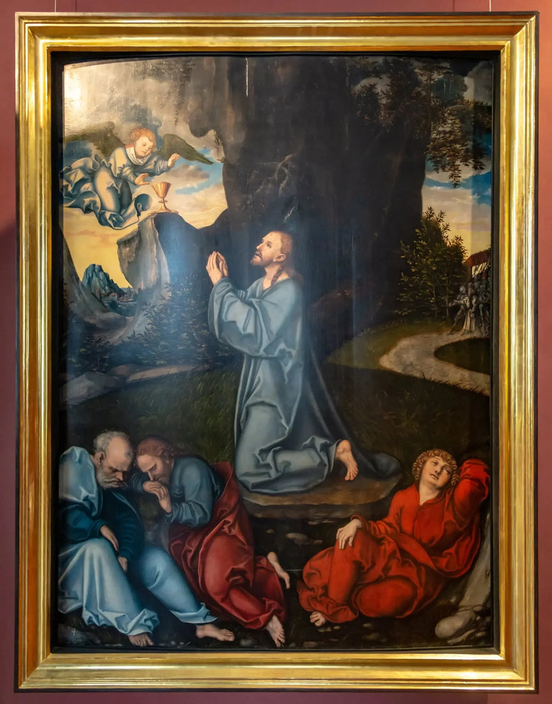 Passionin kierto: Agonia puutarhassa - Lucas Cranach vanhempi