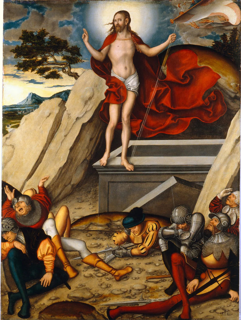 Rakkauden kierto: Ylösnousemus - Lucas Cranach vanhempi