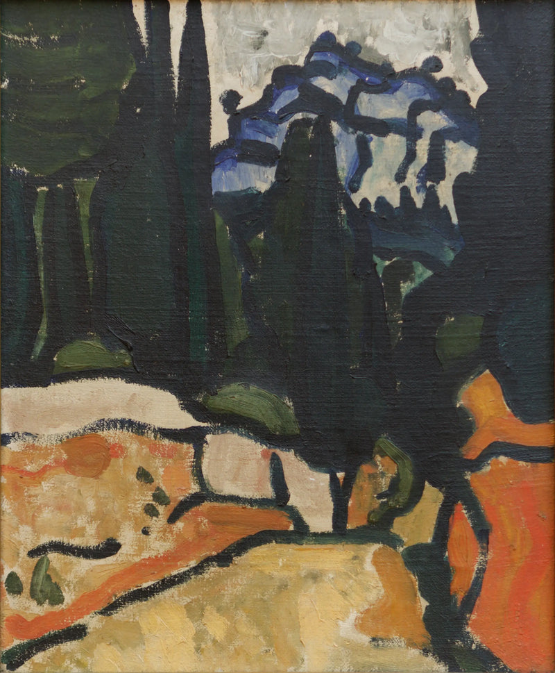 Cassis-päivänkakkara - André Derain