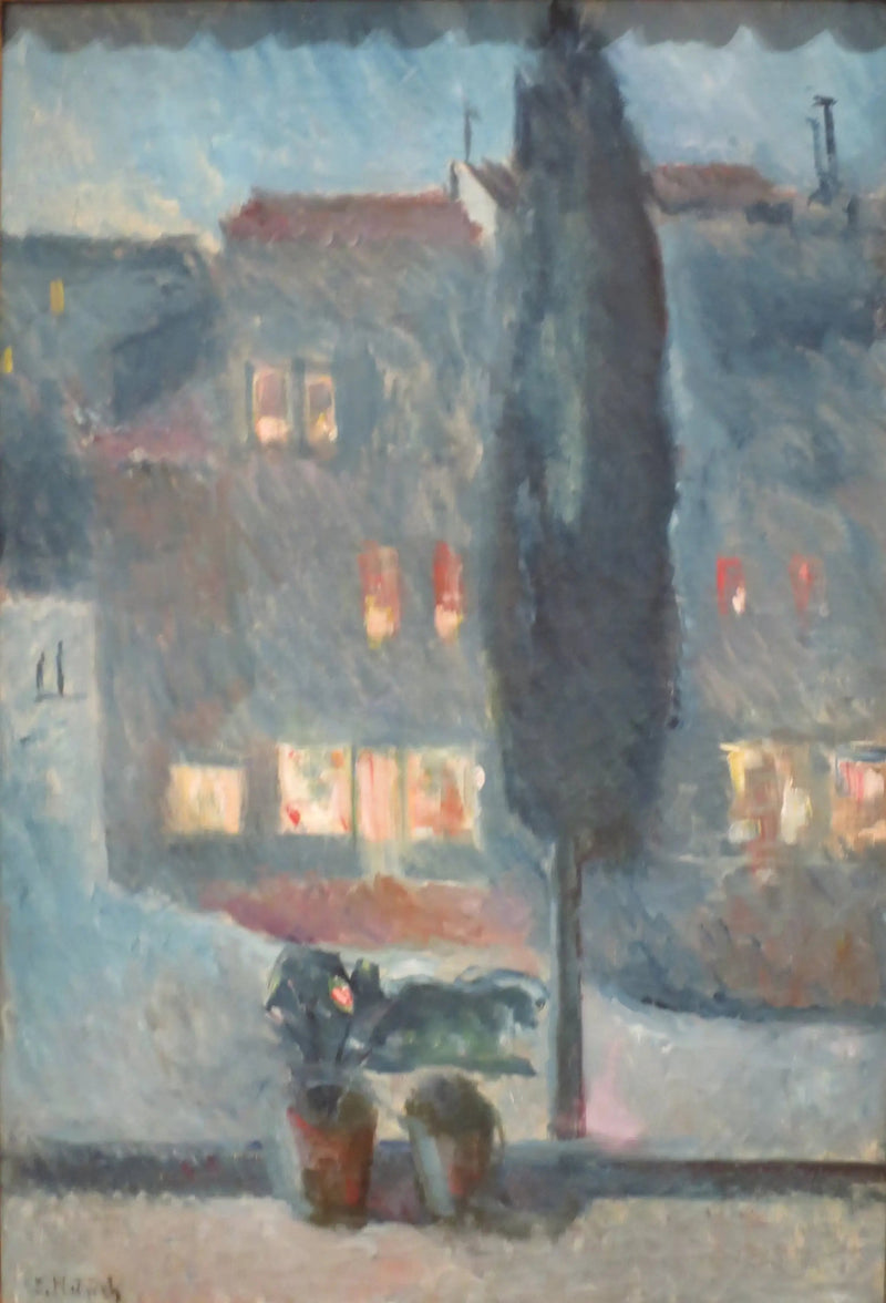 Kuusi kuutamossa - Edvard Munch