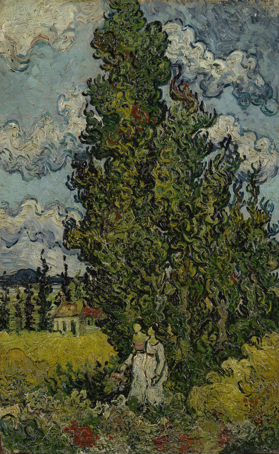Sykomori ja kaksi naista - Vincent van Gogh