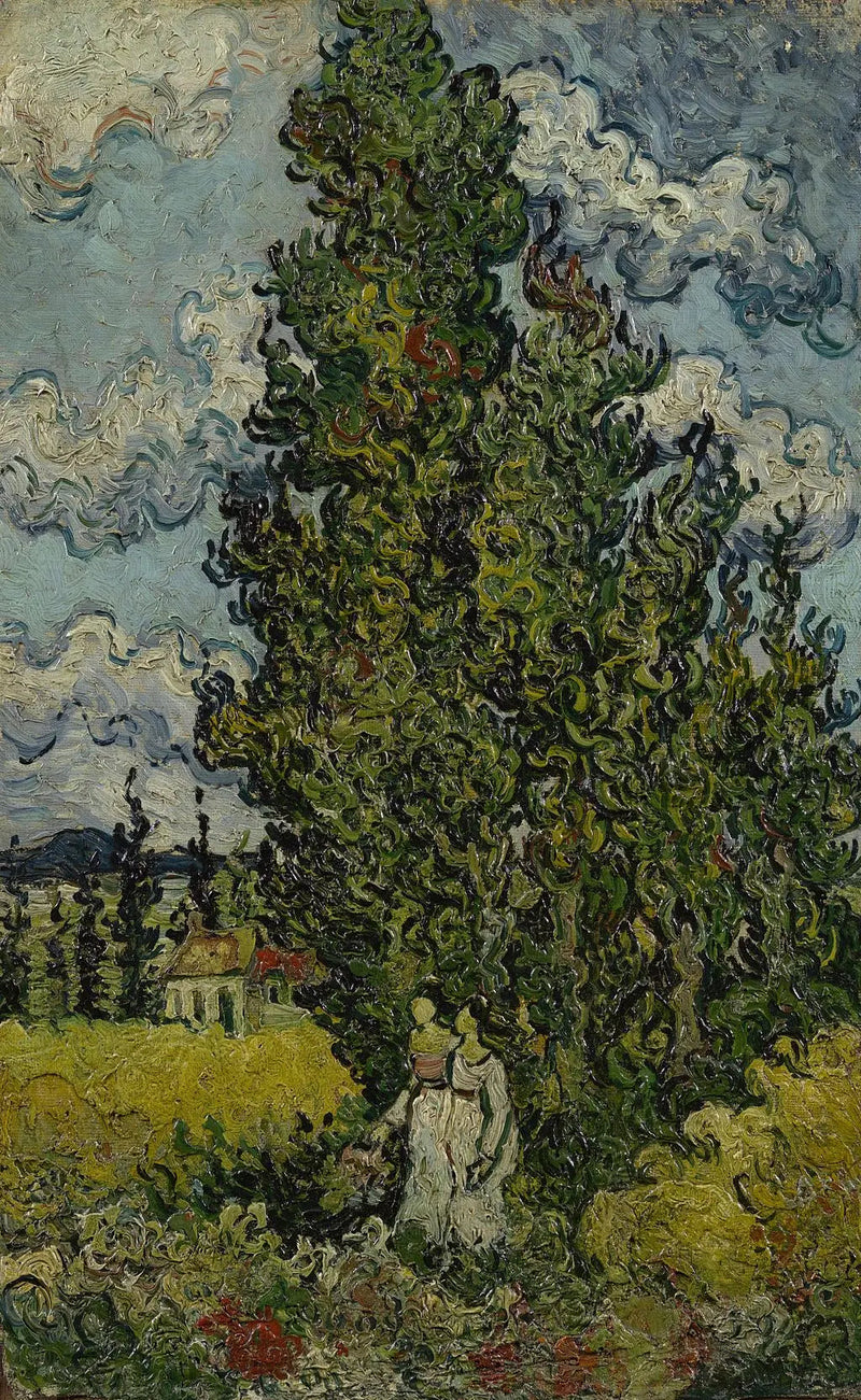 Sykomori ja kaksi naista - Vincent van Gogh
