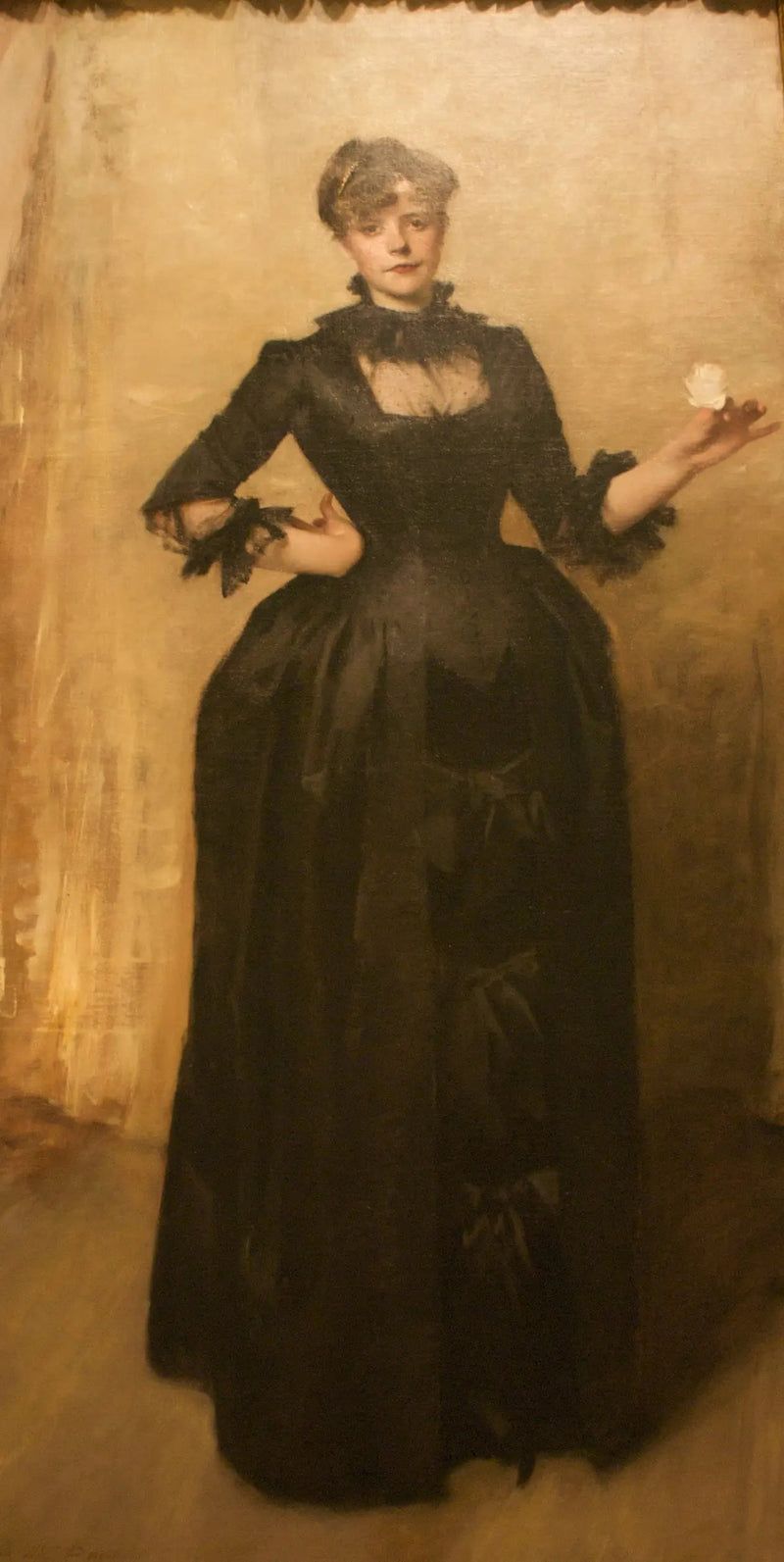 Ruusun nainen (Charlotte Louise Burckhardt) - John Singer Sargent