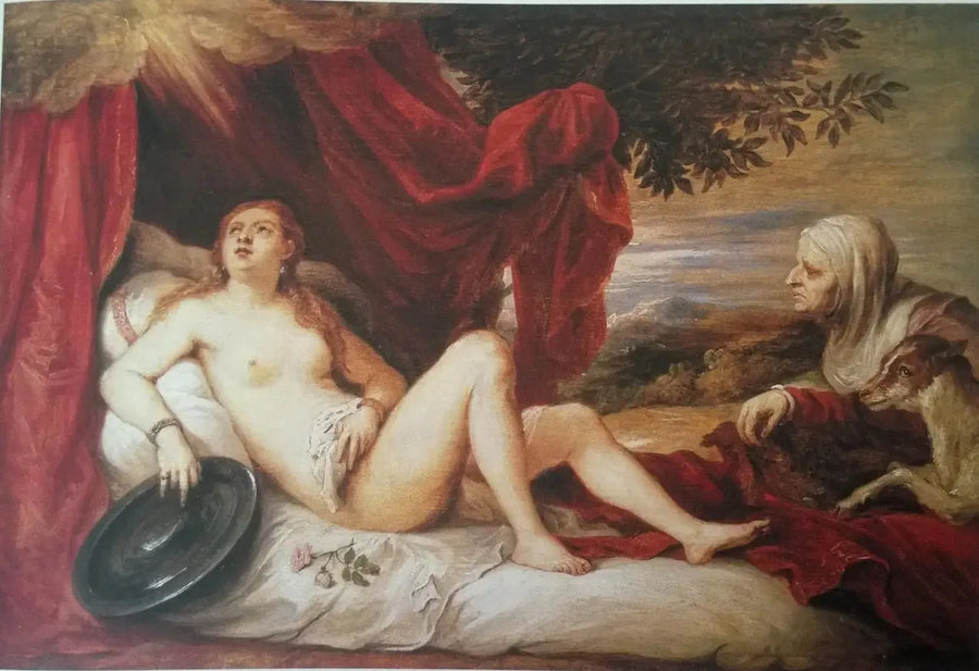 Danaé tai Égine - David Teniers nuorempi