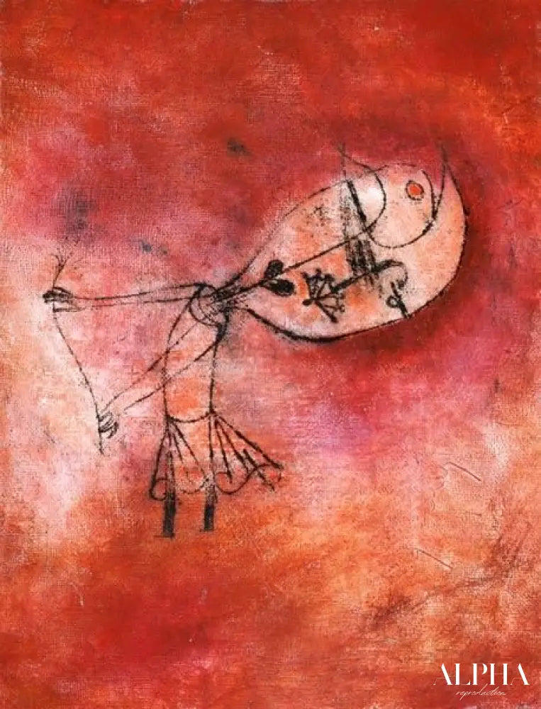 Dance de l'enfant II trauernden - Paul Klee - Reproductions de tableaux et peintures haut de gamme