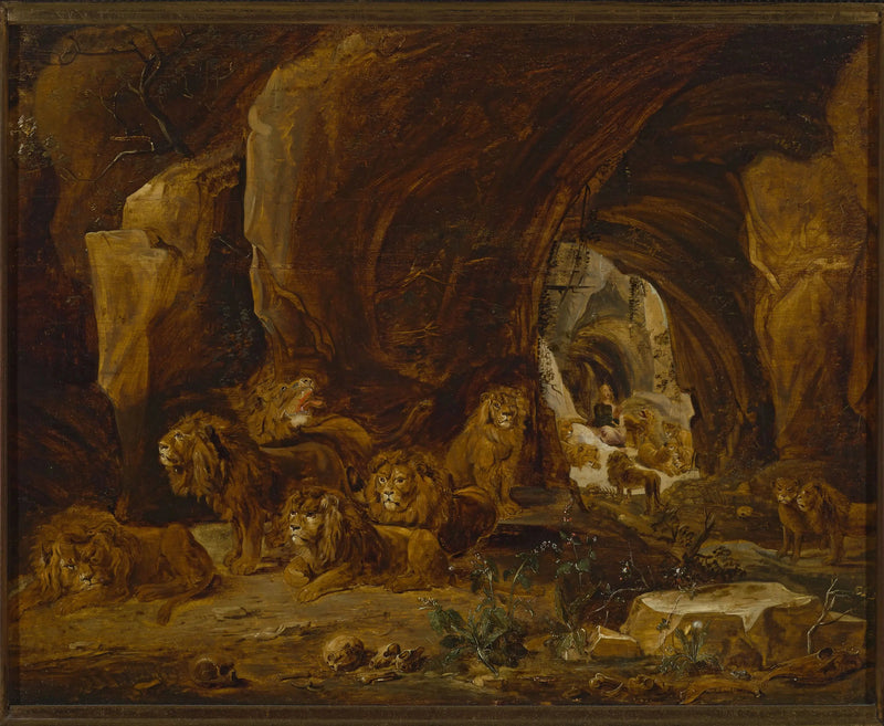 Daniel avec les Lions - David Teniers nuorempi