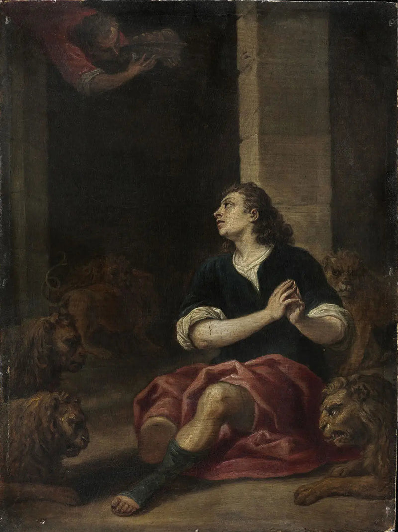 Daniel leijonien luolassa - David Teniers nuorempi
