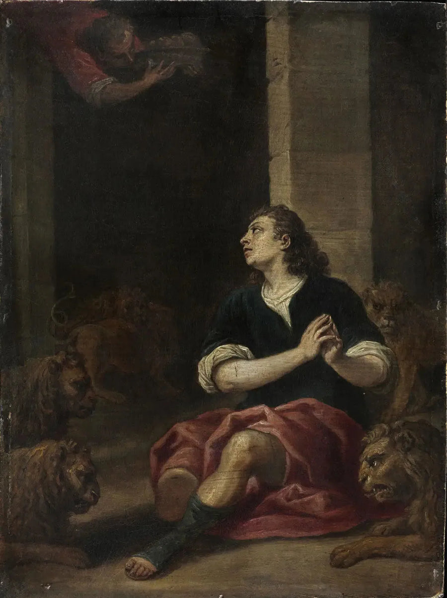 Daniel leijonien luolassa - David Teniers nuorempi