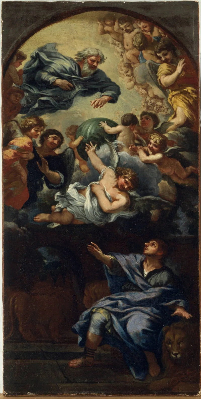 Daniel leijonien luolassa - Pietro da Cortona