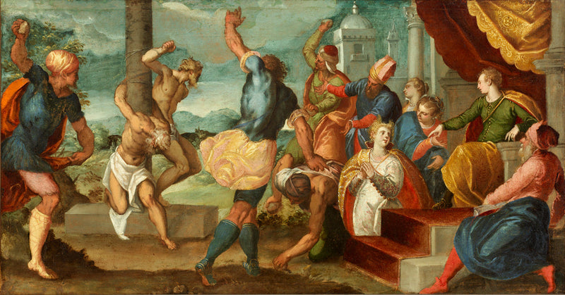 Daniel vanhinten tuomiossa - Jacopo Tintoretto